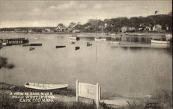 A View Of Bass River, West Dennis Postcard