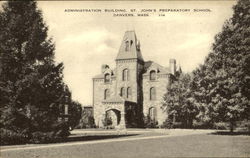 St. John's Preparatory School Administration Building Postcard