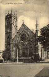 St. Peter's Church Dorchester, MA Postcard Postcard