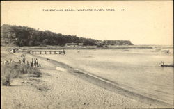 The Bathing Beach Postcard