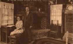 Mr. And Mrs. Stenman Postcard