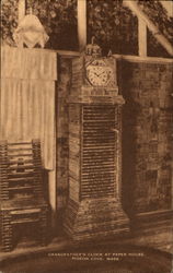 Grandfather's Clock At Paper House Postcard