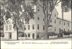 The Worster House Postcard