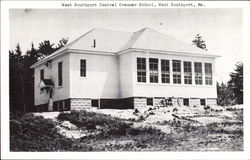 West Southport Central Grammar School Postcard