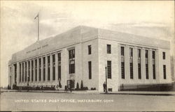 United States Post Office Waterbury, CT Postcard Postcard