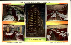 The Hotel Winecoff Atlanta, GA Postcard Postcard