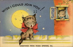 Greetings From Warm Springs Georgia Postcard Postcard