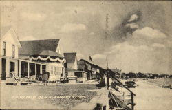 Fairfield Beach Connecticut Postcard Postcard