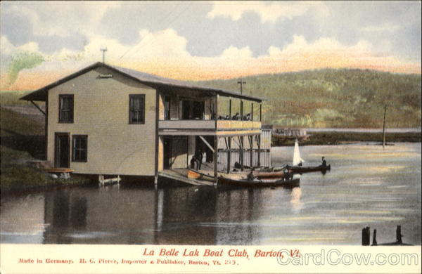 La Belle Lak Boat Club Barton Vermont