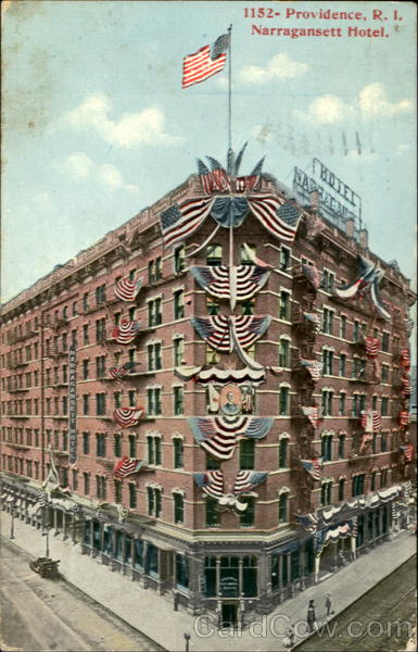 Narragansett Hotel Providence Rhode Island