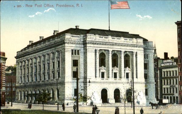 New Post Office Providence Rhode Island