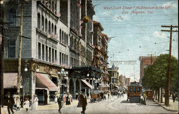 West Sixth Street Los Angeles California