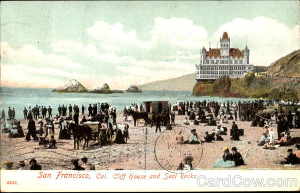 Cliff House And Seal Rocks San Francisco California