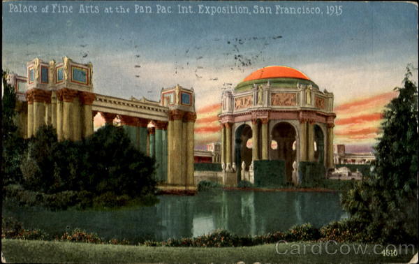 Place of Fine Arts San Francisco California