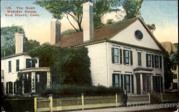 The Noah Webster House New Haven Connecticut