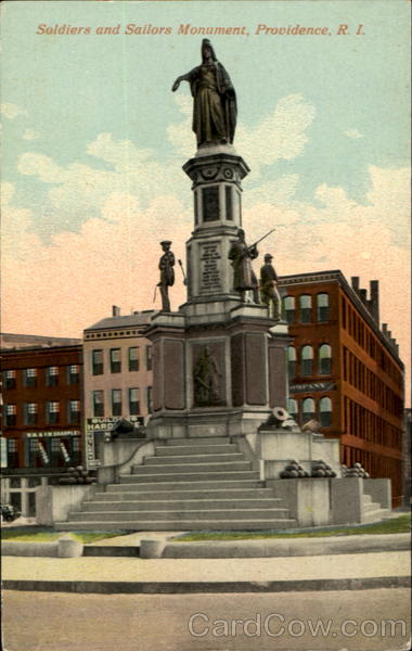 Soldiers and Sailors Monument Providence Rhode Island
