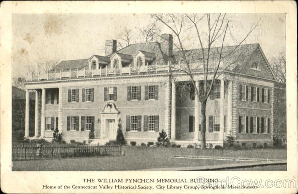 The William Pynchon Memorial Building Springfield Massachusetts