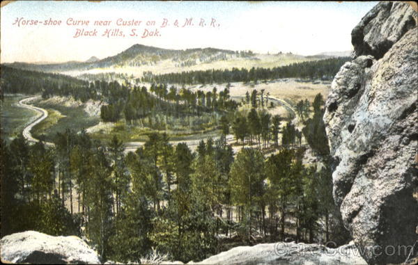 Horse-Shoe Curve Black Hills South Dakota