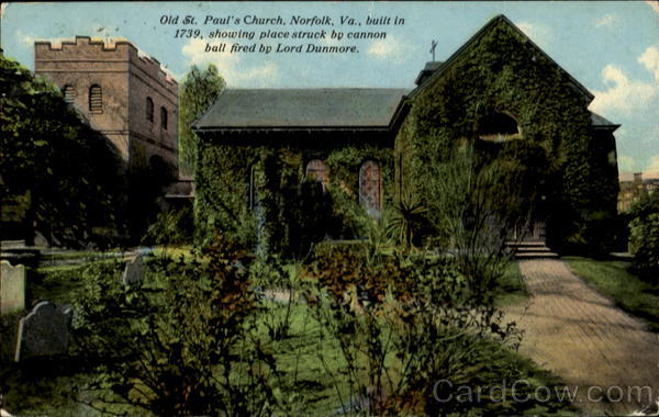 Old St. Paul's Church Norfolk Virginia