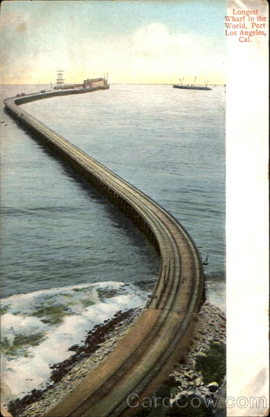 Longest Wharf In the World Los Angeles California