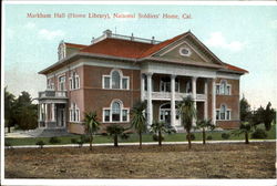 Markham Hall, Soldier's Home Postcard