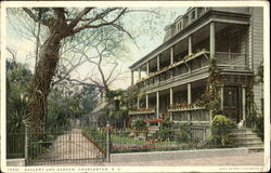 Gallery And Garden Charleston, SC Postcard Postcard