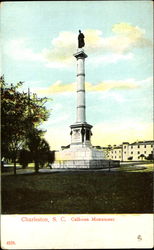 Calhoun Monument Charleston, SC Postcard Postcard