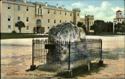 Old Siege Wall, Marion Square Postcard