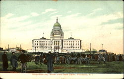 Inauguration Day Providence, RI Postcard Postcard