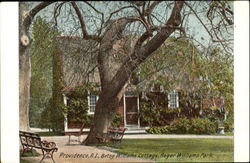 Betsy Williams Cottage, Roger Williams Park Postcard