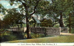 Lover's Retreat, Roger Williams Park Postcard