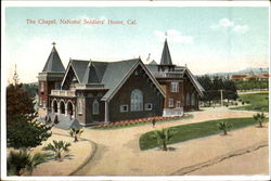 The Chapel, Soldier's Home Los Angeles, CA Postcard Postcard