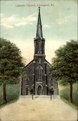Catholic Church Lexington, KY Postcard Postcard