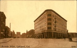 Arcade Hotel Oakland, CA Postcard Postcard