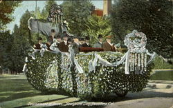 Tournament Of roses New Years Day Postcard