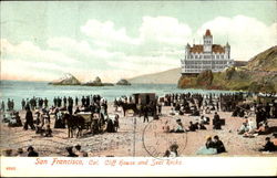Cliff House And Seal Rocks Postcard