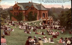 A Midwinter Day At Children's Playground, Golden Gate Park Postcard