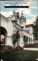 South Entrance to Science and Education Building Postcard