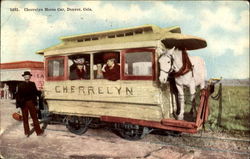 Cherrelyn Horse Car Postcard