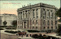 New City Call Postcard