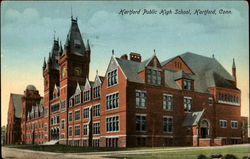 Hartford Public High School Postcard
