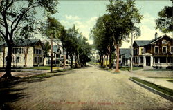 Elm St. From Silver St Meriden, CT Postcard Postcard