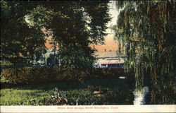 Stone Arch Bridge North Stonington, CT Postcard Postcard