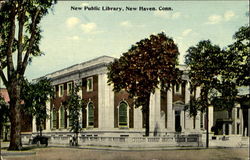 New Public Library Postcard