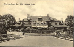 The Lighthouse Inn New London, CT Postcard Postcard