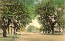 Main Street Old Saybrook, CT Postcard Postcard