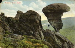 Balance Rock Scenic, ID Postcard Postcard