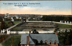 Pratt Athletic Field At Y. M. C. A. Training School Postcard
