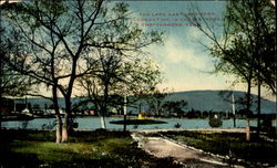 The Lake, East Lake Park Postcard