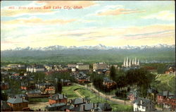 Birds Eye View Postcard